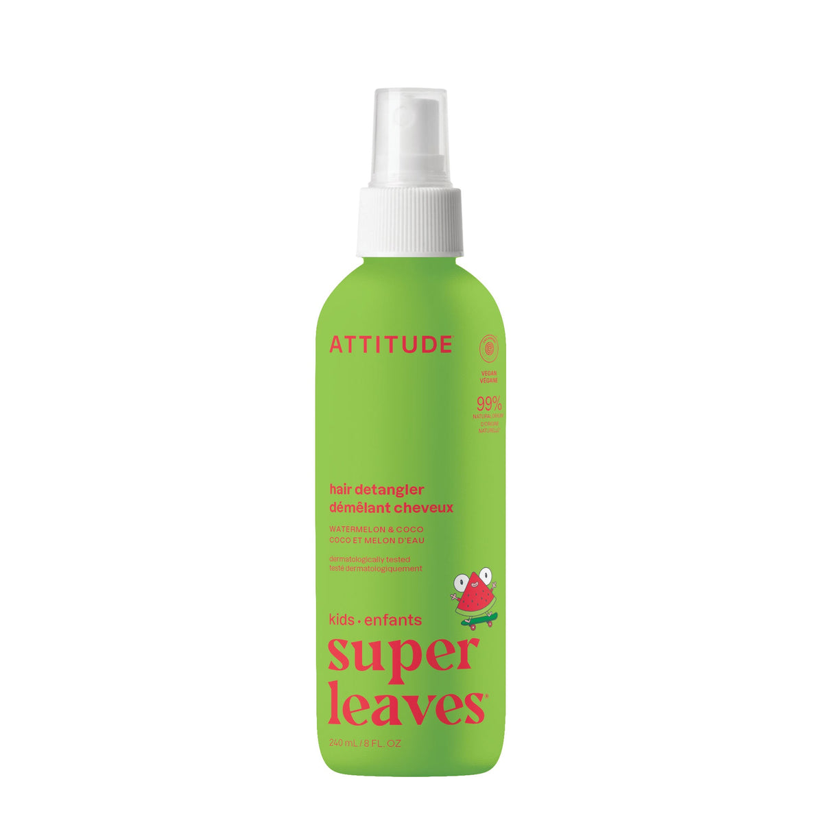Kids Hair Detangler — Watermelon & Coco / 240 mL