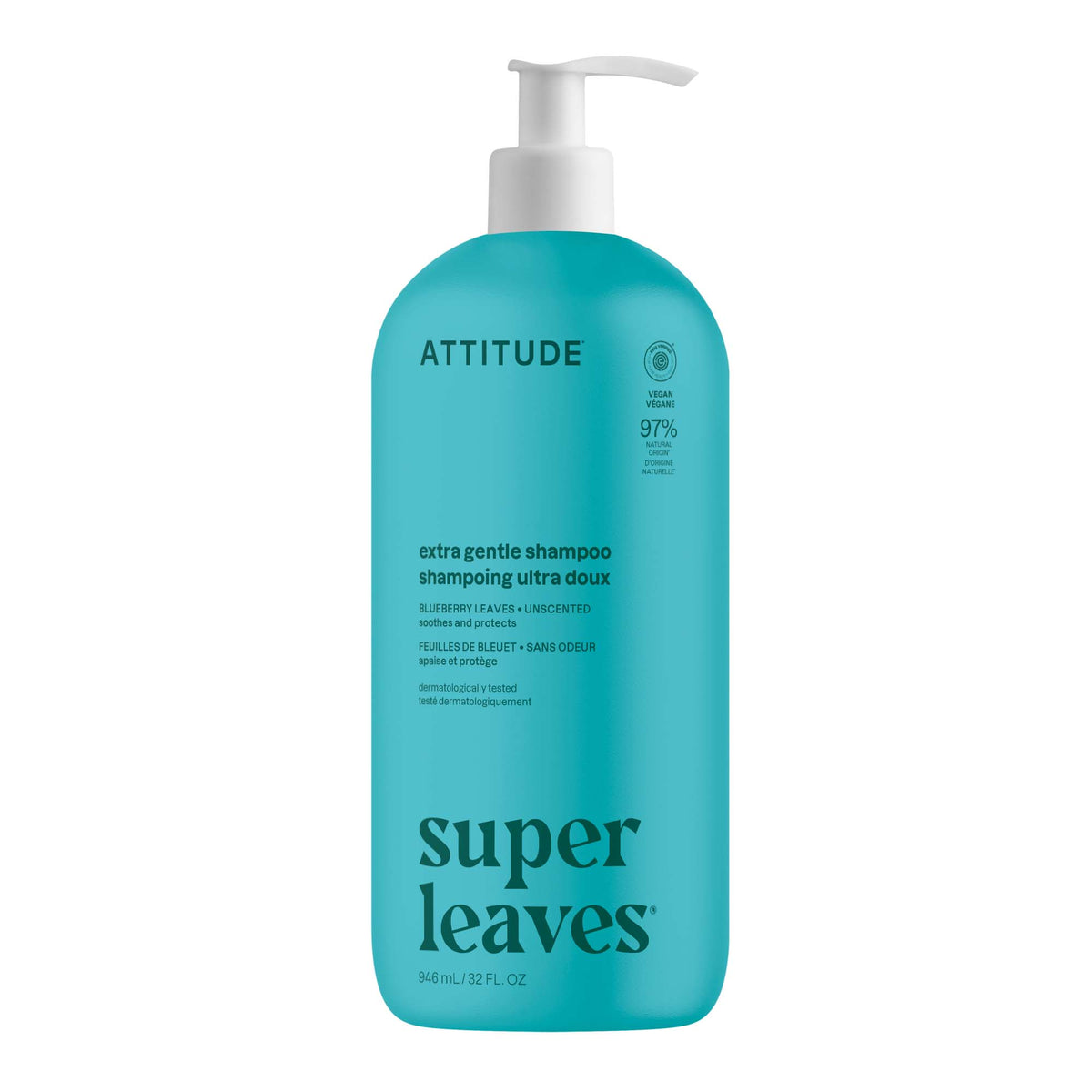 Extra-Gentle Shampoo — Unscented / 946 mL