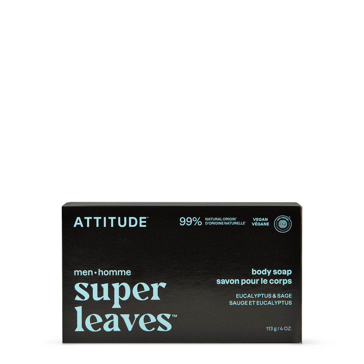 Men Body Soap - Bar — Eucalyptus & Sage / 113g