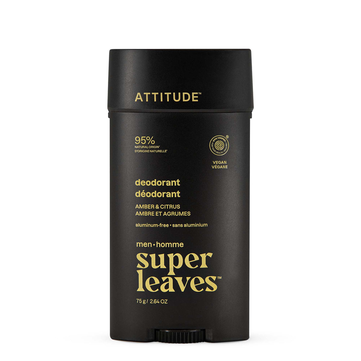 Men Deodorant — Amber & Citrus / 75g