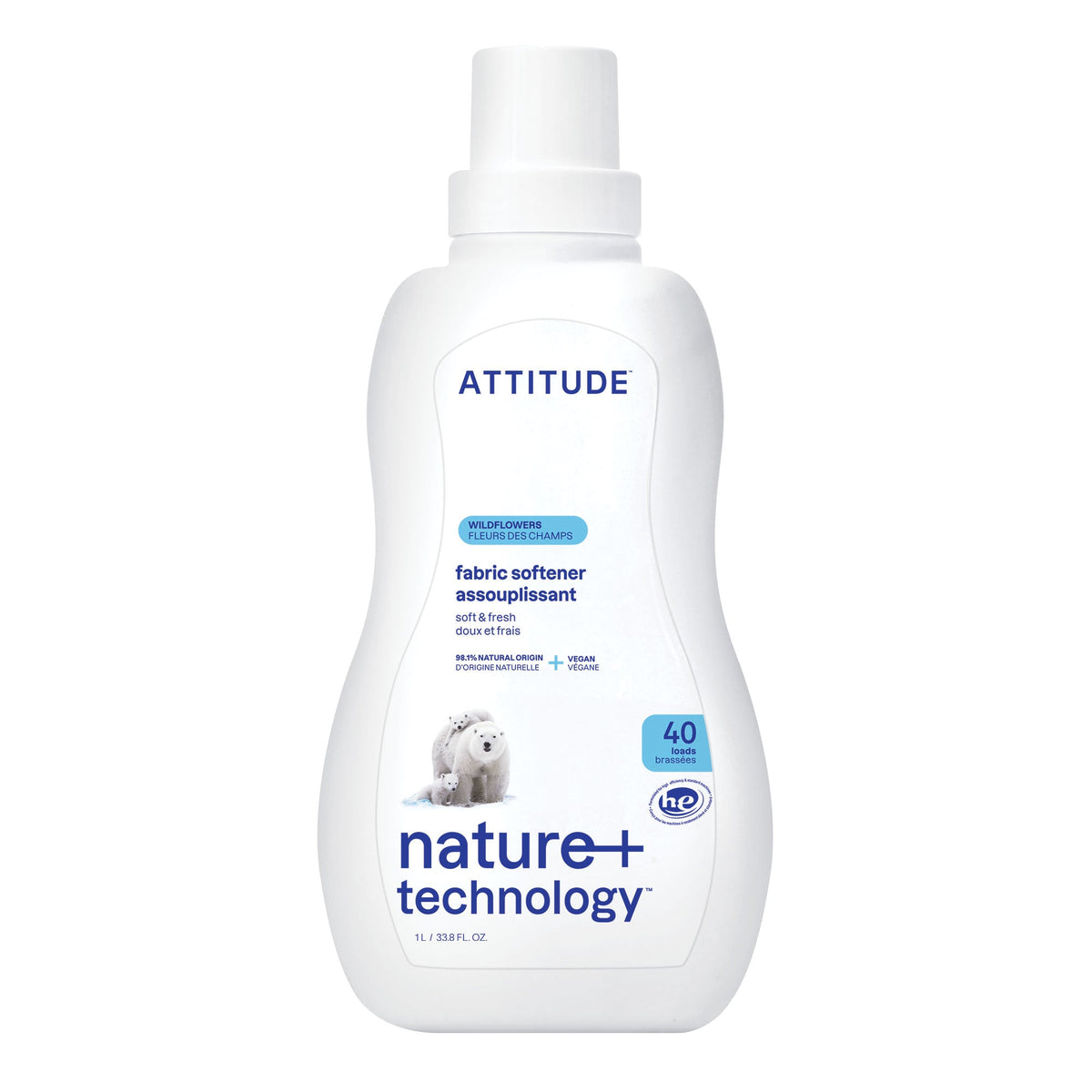 Fabric Softener — Wildflowers / 1L - 40 loads