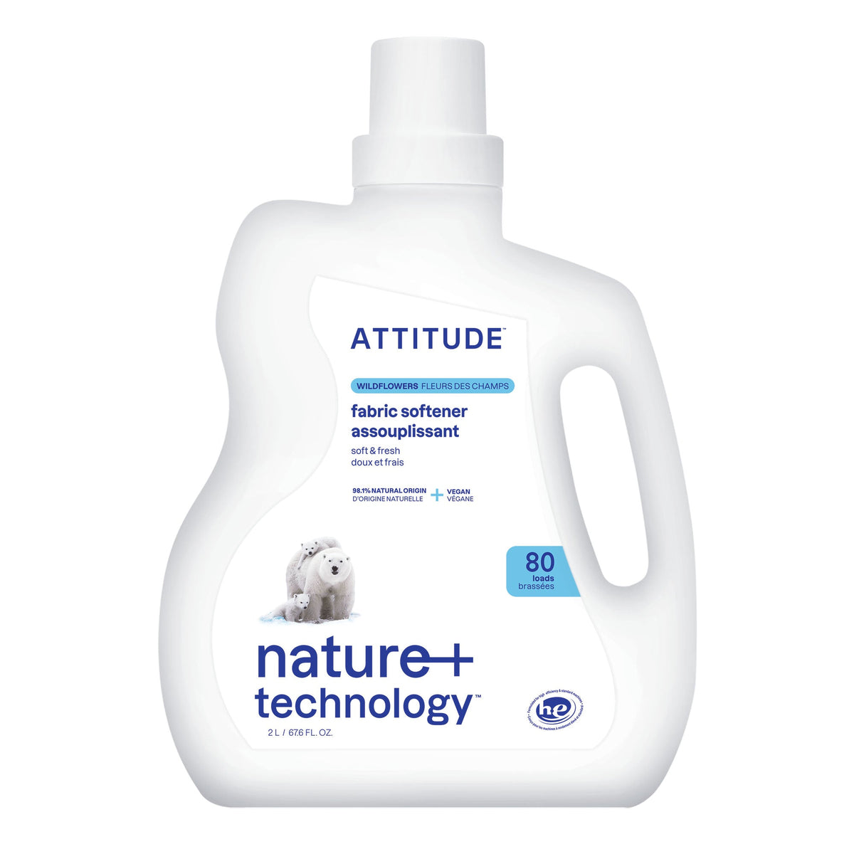 Fabric Softener — Wildflowers / 2L -  80 loads