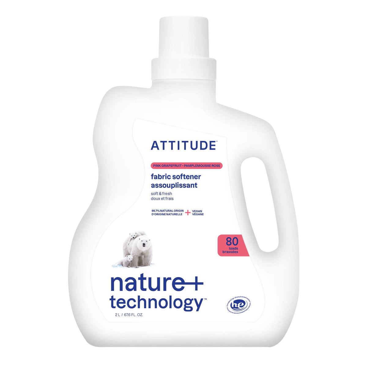 Fabric Softener — Pink Grapefruit / 2L -  80 loads