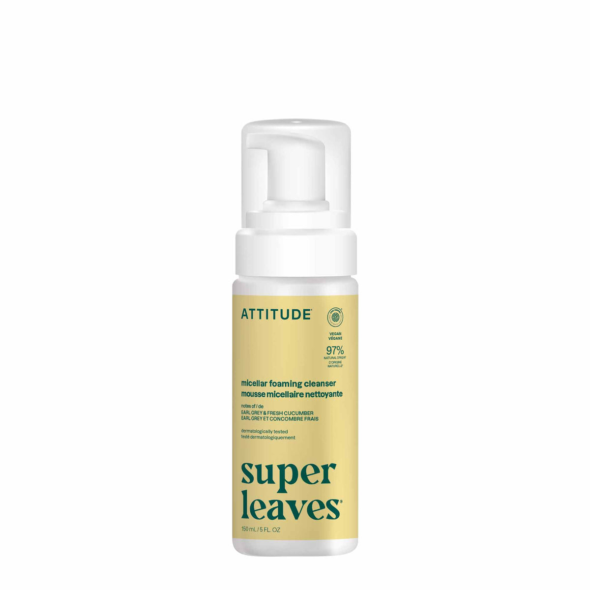 Foaming Micellar Cleanser — Earl Grey & Fresh Cucumber / 150 mL