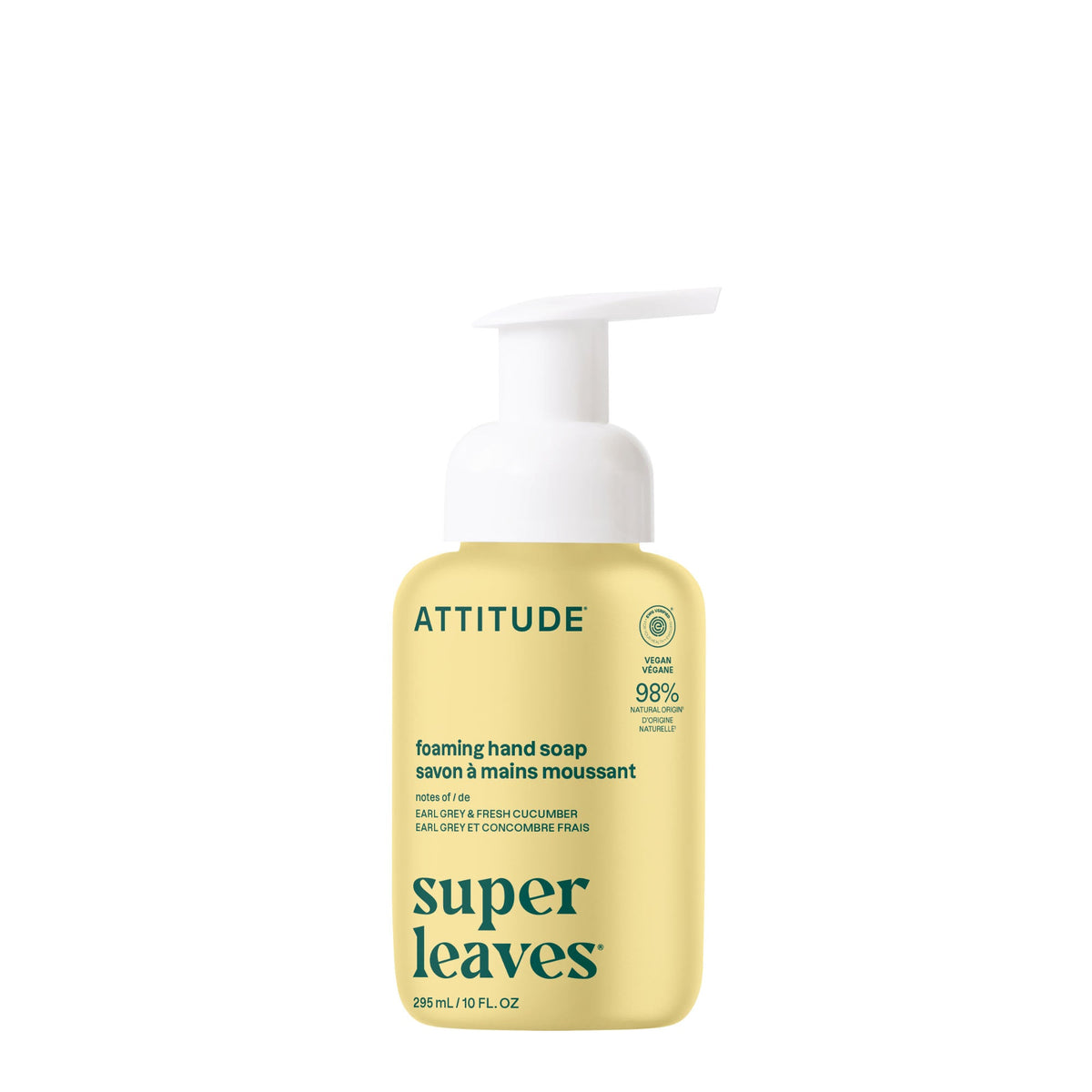Foaming Hand Soap — Earl Grey & Fresh Cucumber / 295 mL