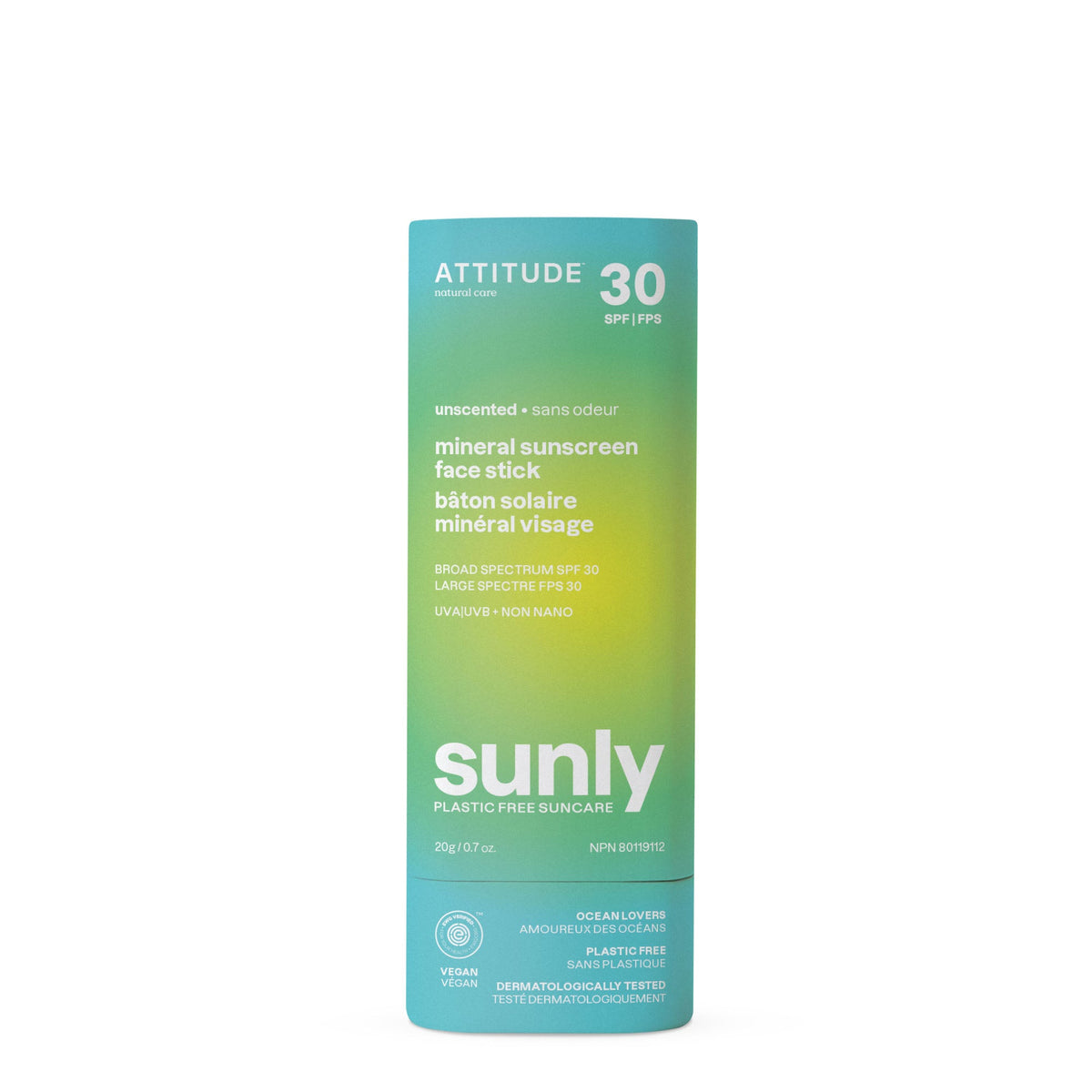 Mineral Sunscreen Face Stick  - SPF 30