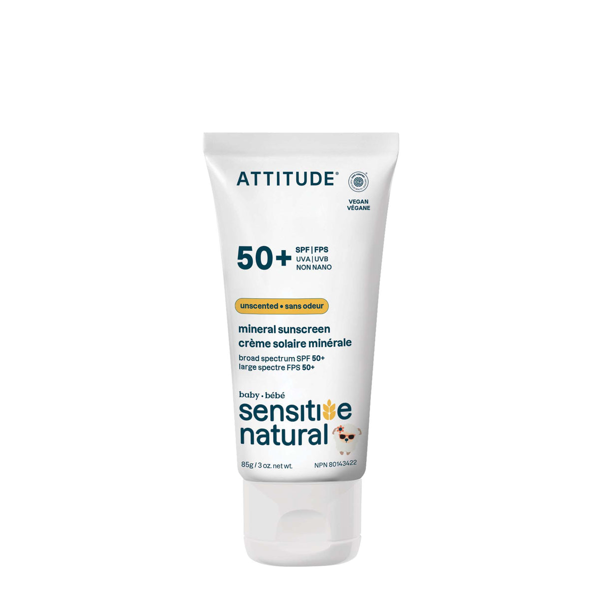 Baby Mineral Sunscreen - SPF 50 Sensitive Skin