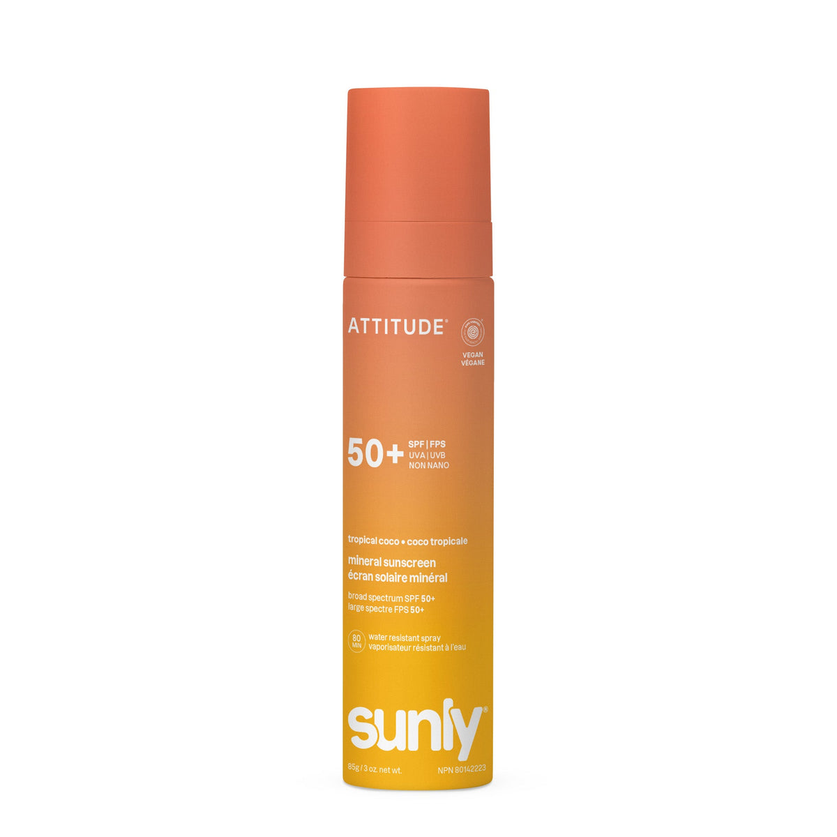 Lightweight Mineral Lotion - SPF 50 — Tropical Coco / 85g