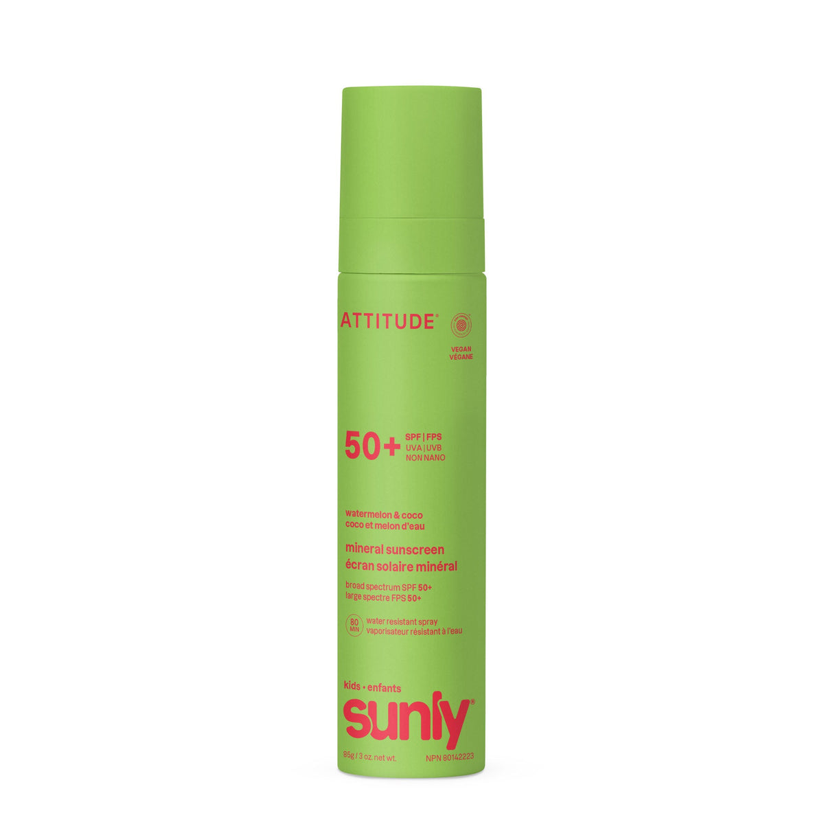 Kids Lightweight Mineral Lotion - SPF 50 — Watermelon & Coco / 85g