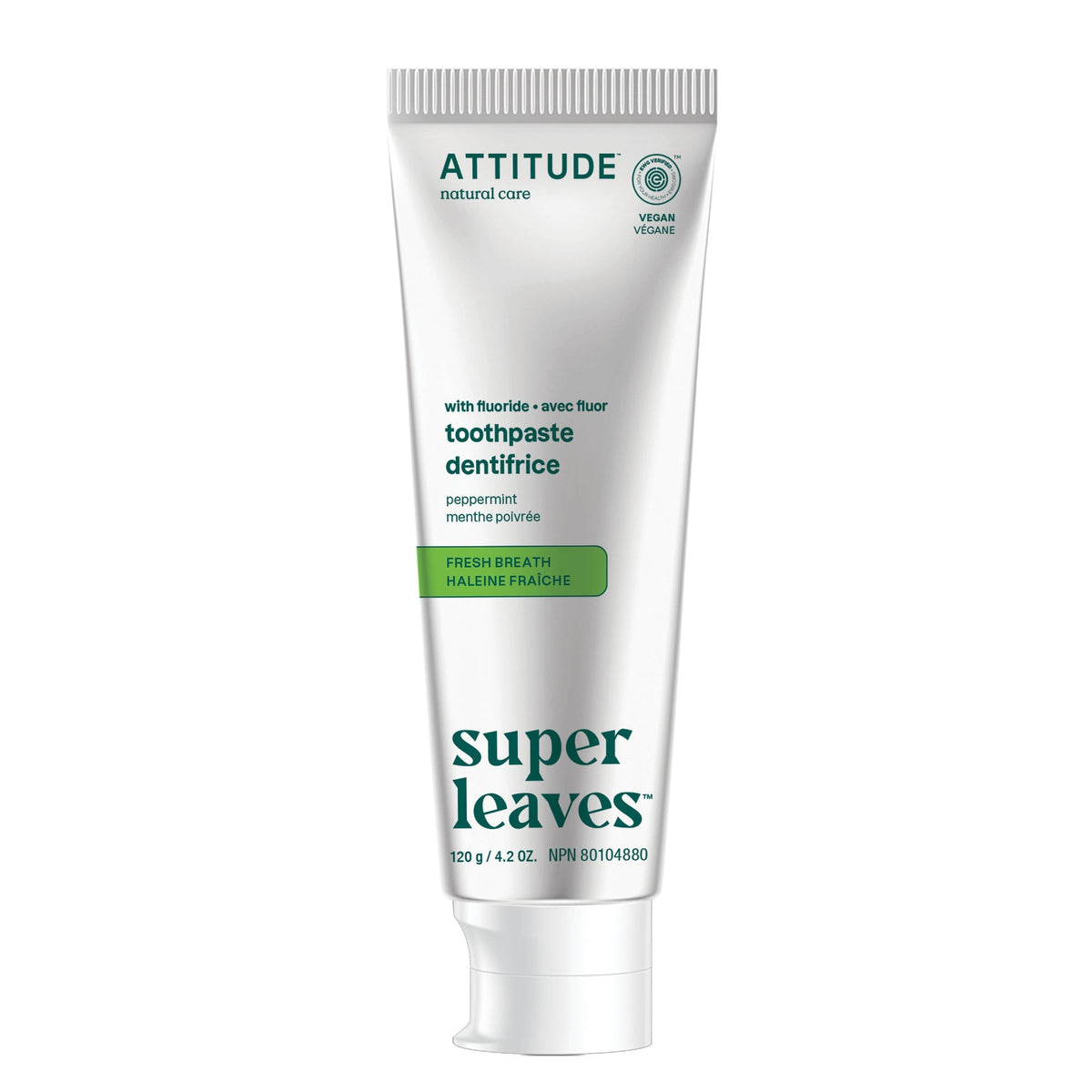 Fluoride Toothpaste — Fresh Breath - Peppermint / 120g