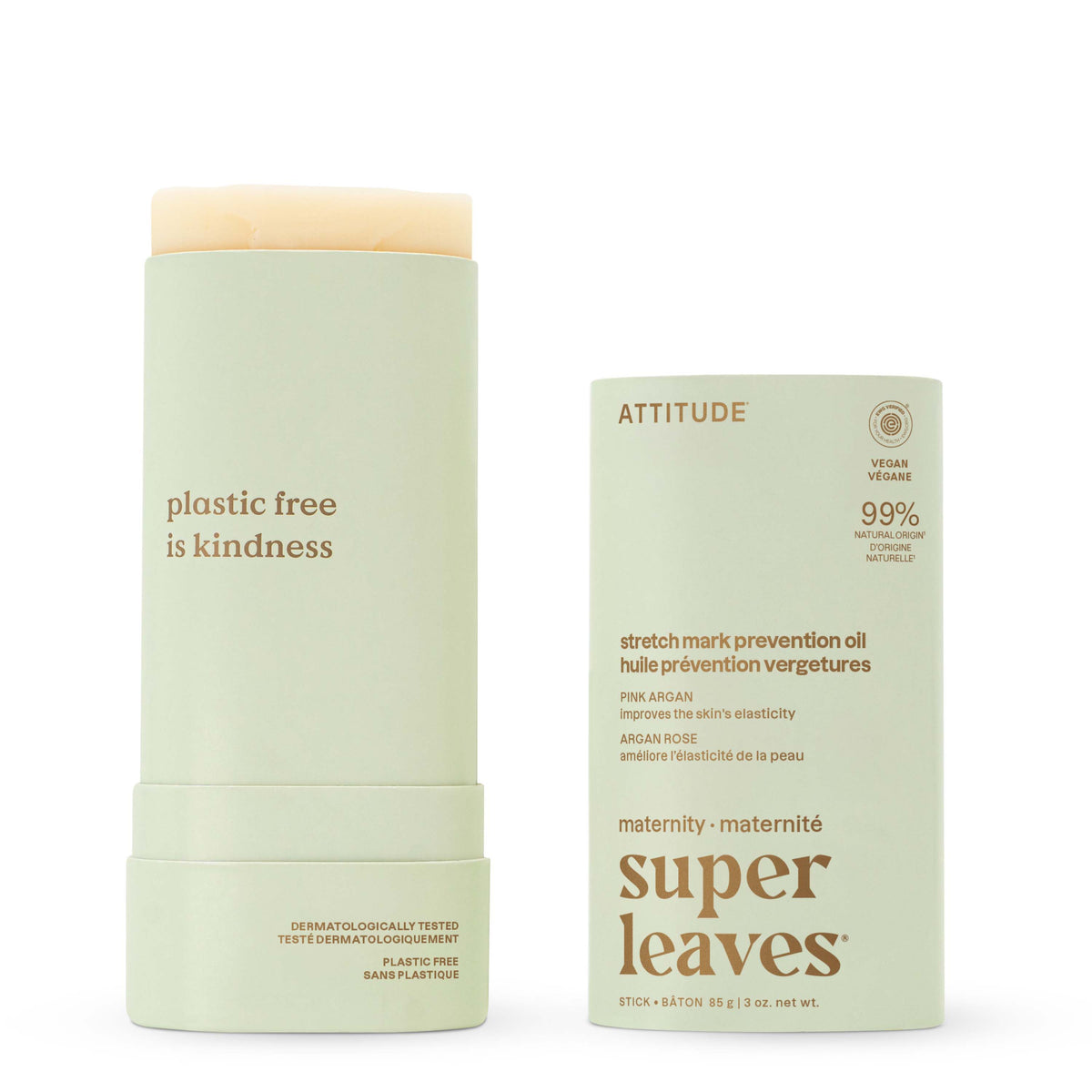 Stretch Mark Prevention Oil - Pregnancy — Pink Argan / Plastic-free - 85g