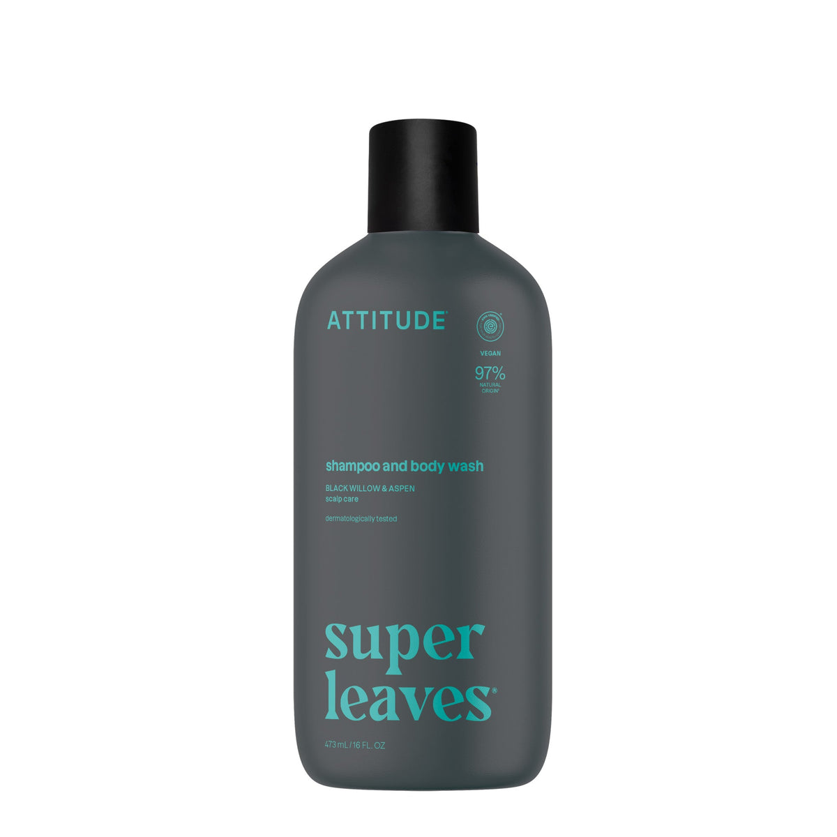 2-in-1 Nourishing Shampoo & Body Wash — Black Willow & Aspen / 473 mL