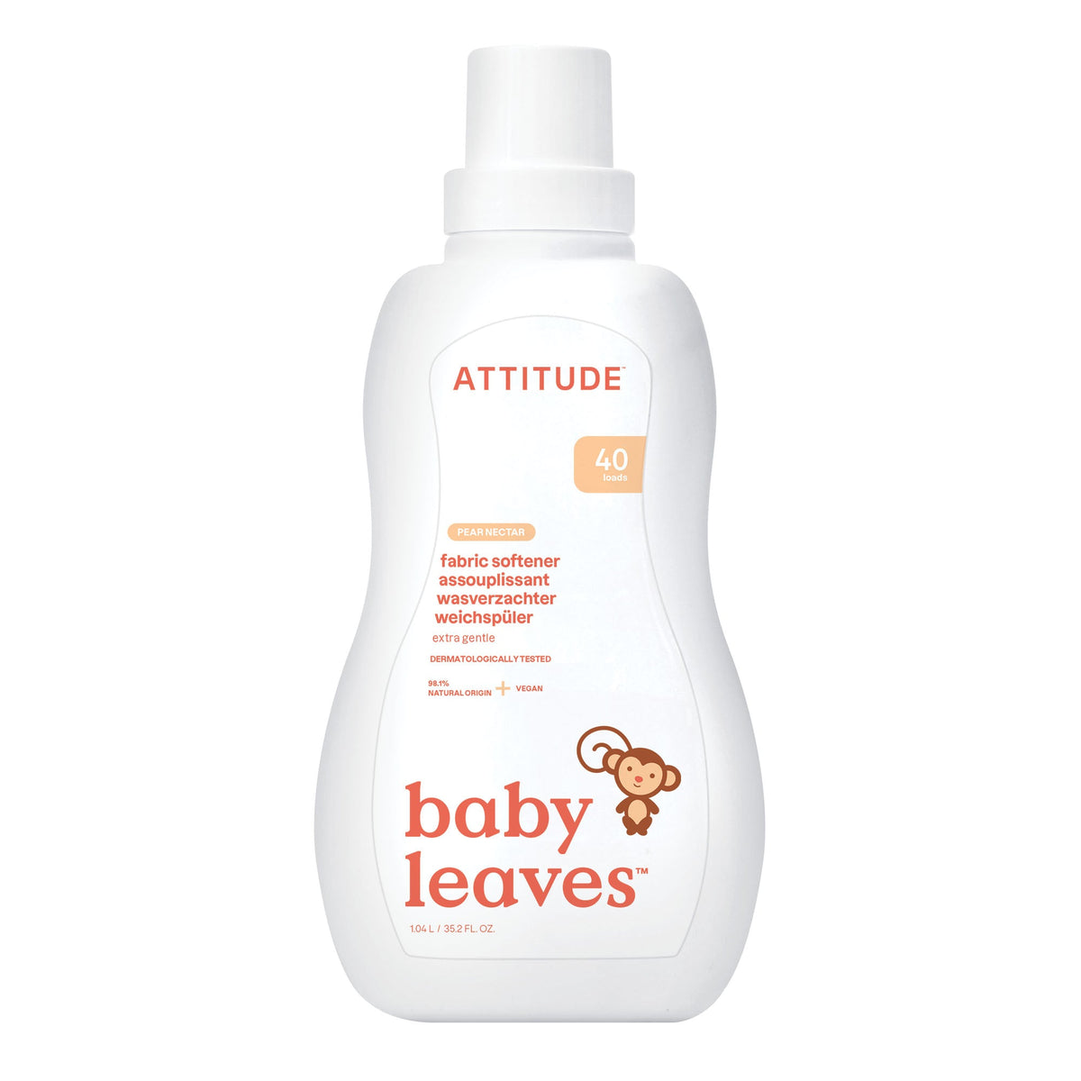 Baby Fabric Softener — Pear Nectar / 1L - 40 loads
