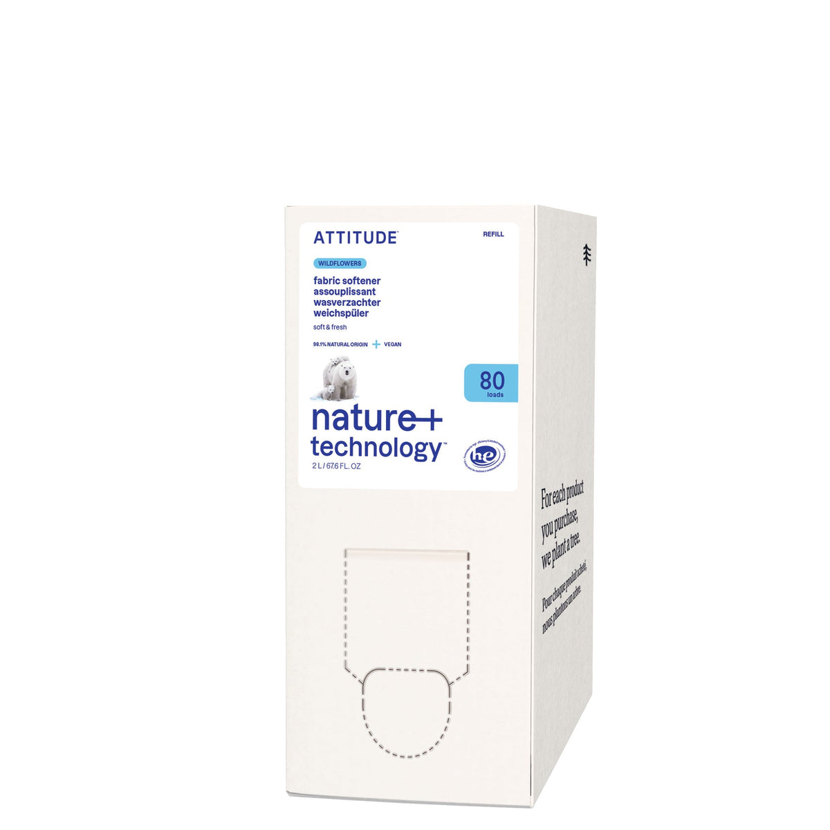 Fabric Softener — Wildflowers / 2L - 80 loads