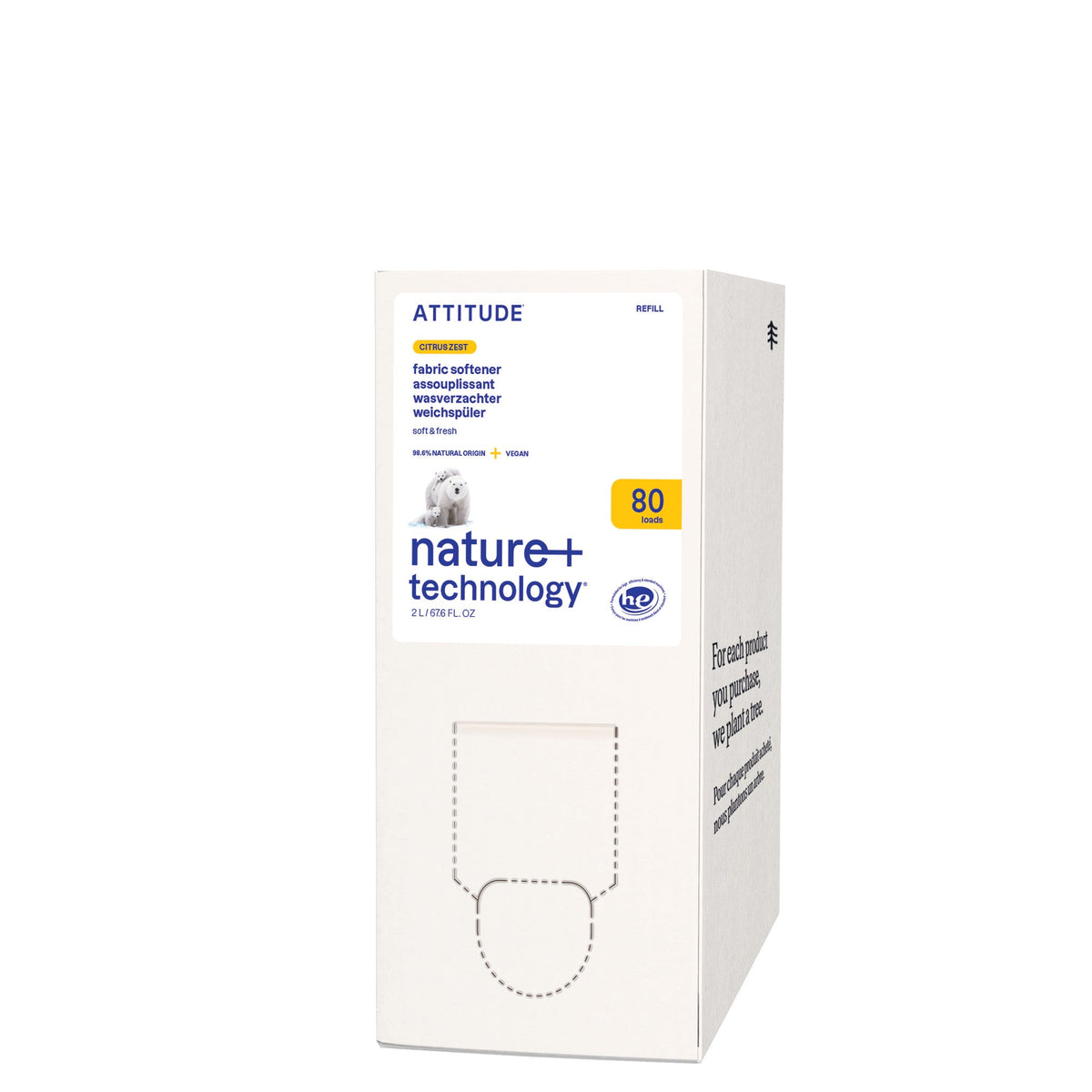 Fabric Softener — Citrus Zest / 2L - 80 loads