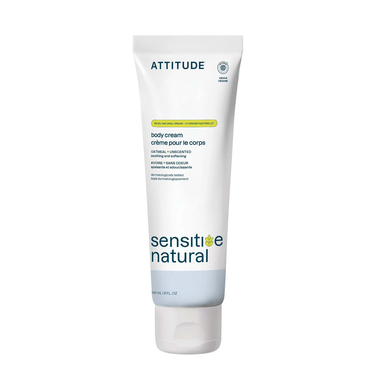 Body Cream - Sensitive Skin — Unscented / 240 mL