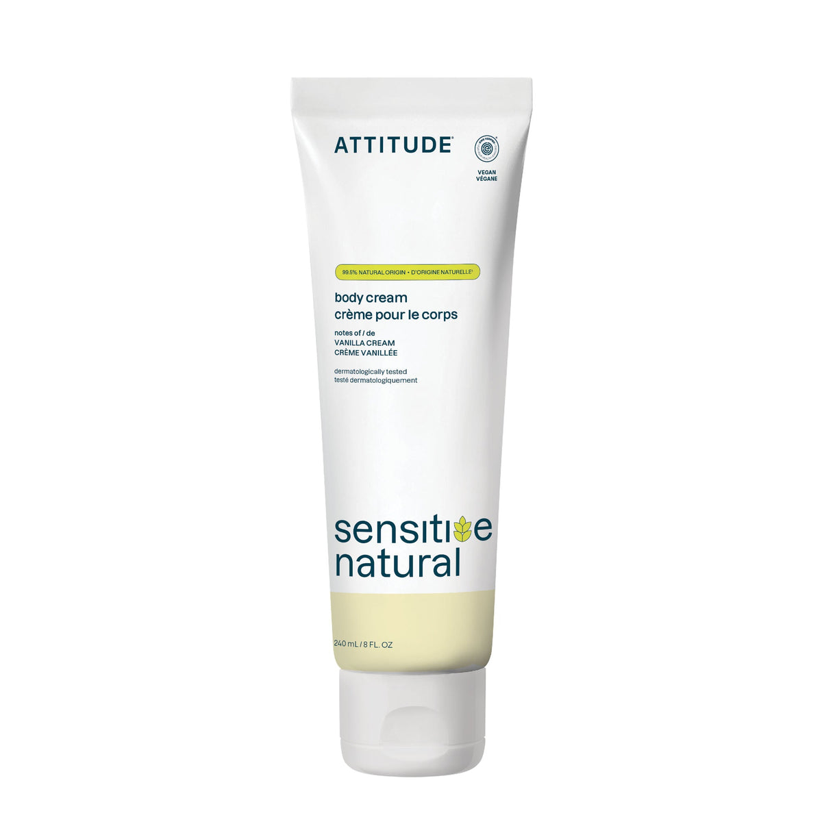 Body Cream - Sensitive Skin — Vanilla Cream / 240 mL