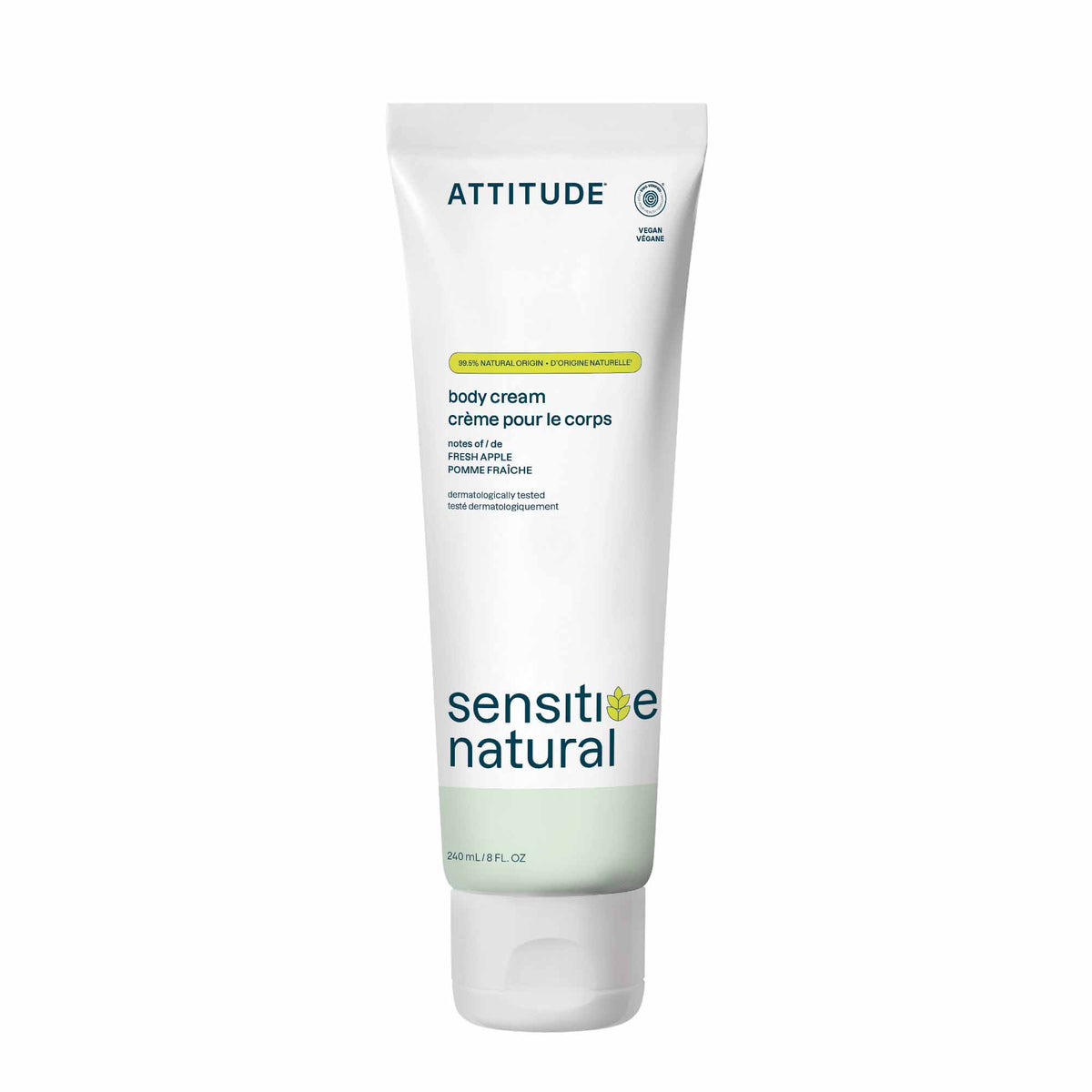 Body Cream - Sensitive Skin — Fresh Apple / 240 mL