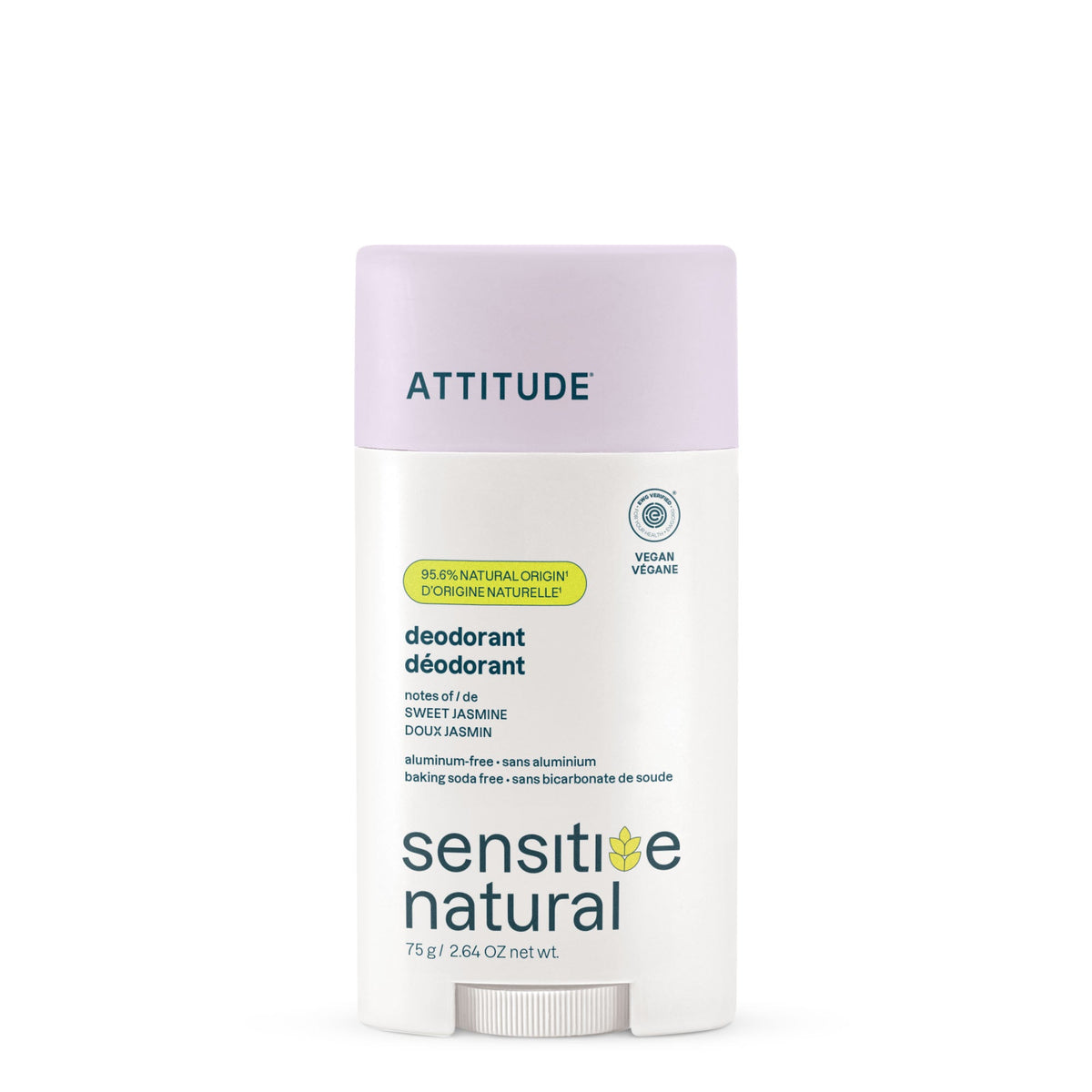 Deodorant - Sensitive Skin — Sweet Jasmine / Plastic - 75g