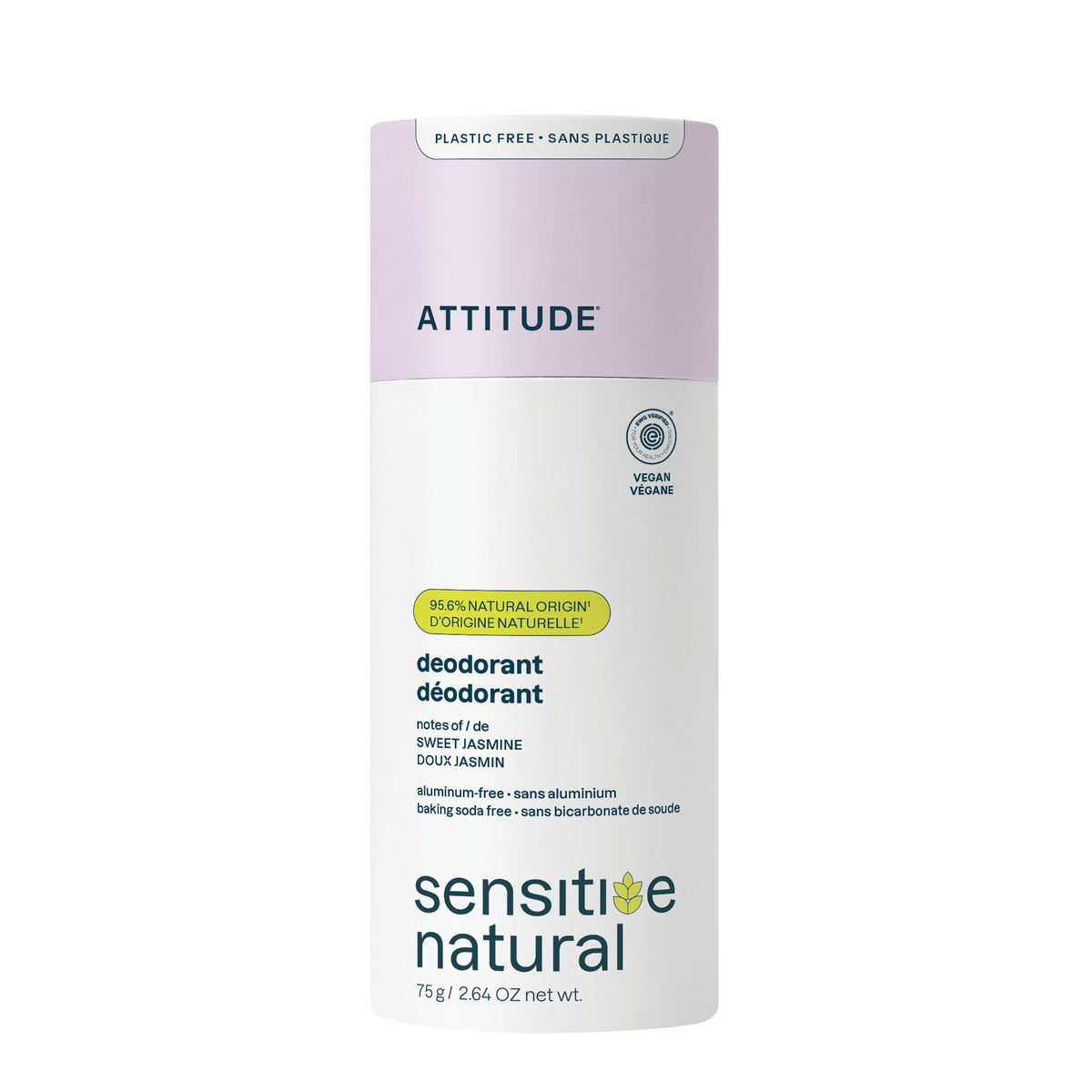 Deodorant - Sensitive Skin — Sweet Jasmine / Plastic-free - 75g