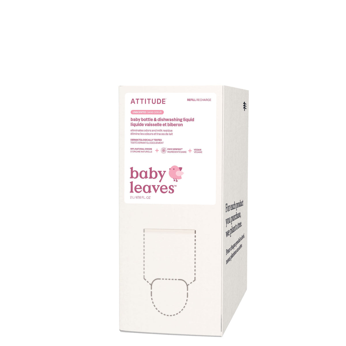 Baby Dish Soap — Unscented / 2L