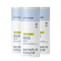 Deodorant 3-Pack - Sensitive skin — Plastic-free - 3 x 75g / Unscented