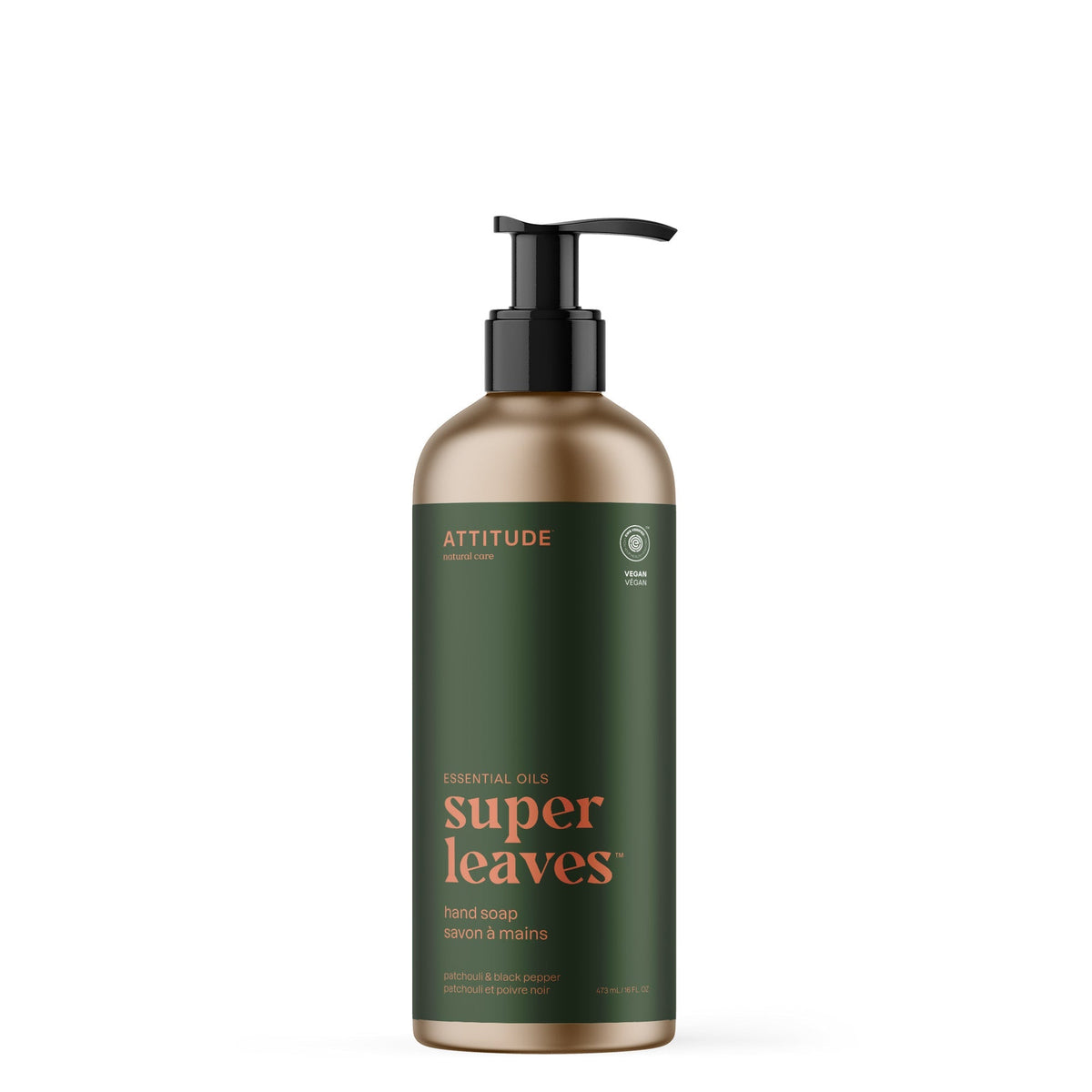 Hand Soap - Essential Oils — Patchouli & Black Pepper / 473 mL