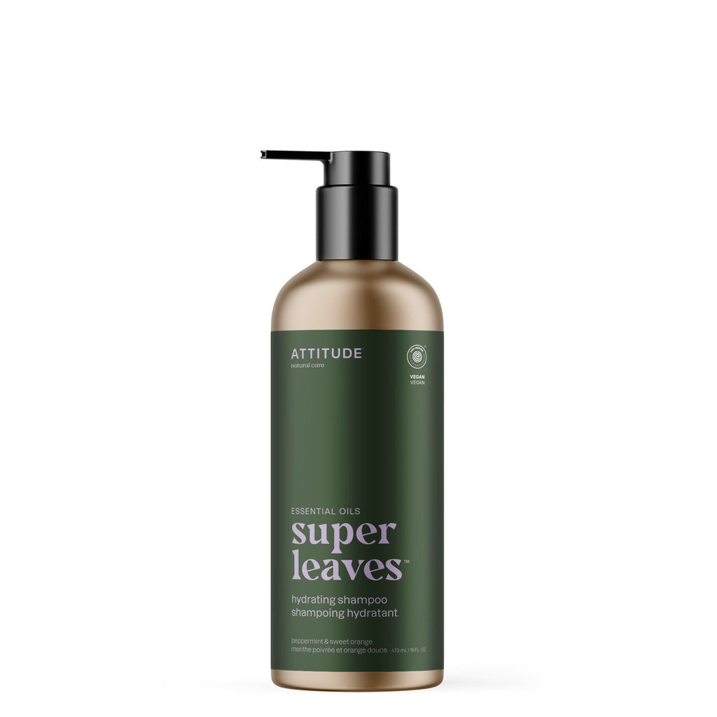 Hydrating Shampoo - Essential Oils — Peppermint & Sweet Orange / 473 mL - alu