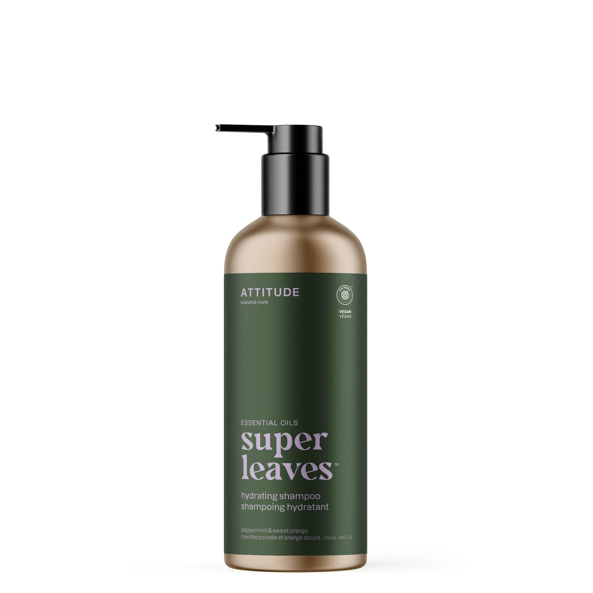 Hydrating Shampoo - Essential Oils — Peppermint & Sweet Orange / 473 mL - alu