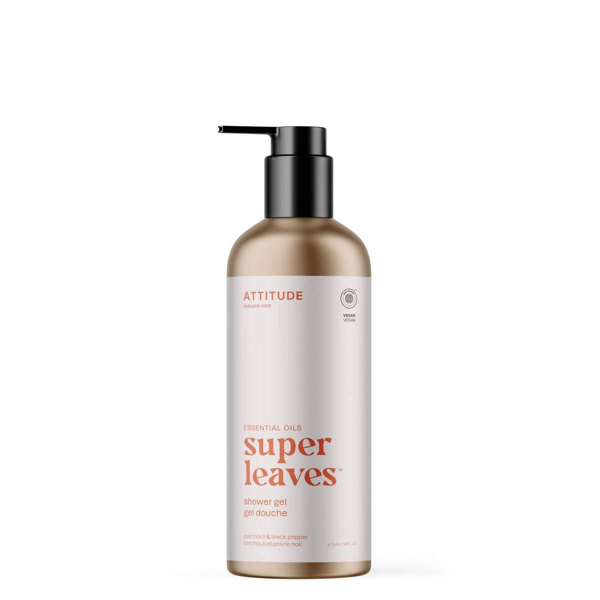 Body Wash - Essential Oils — Patchouli & Black Pepper / 473 mL