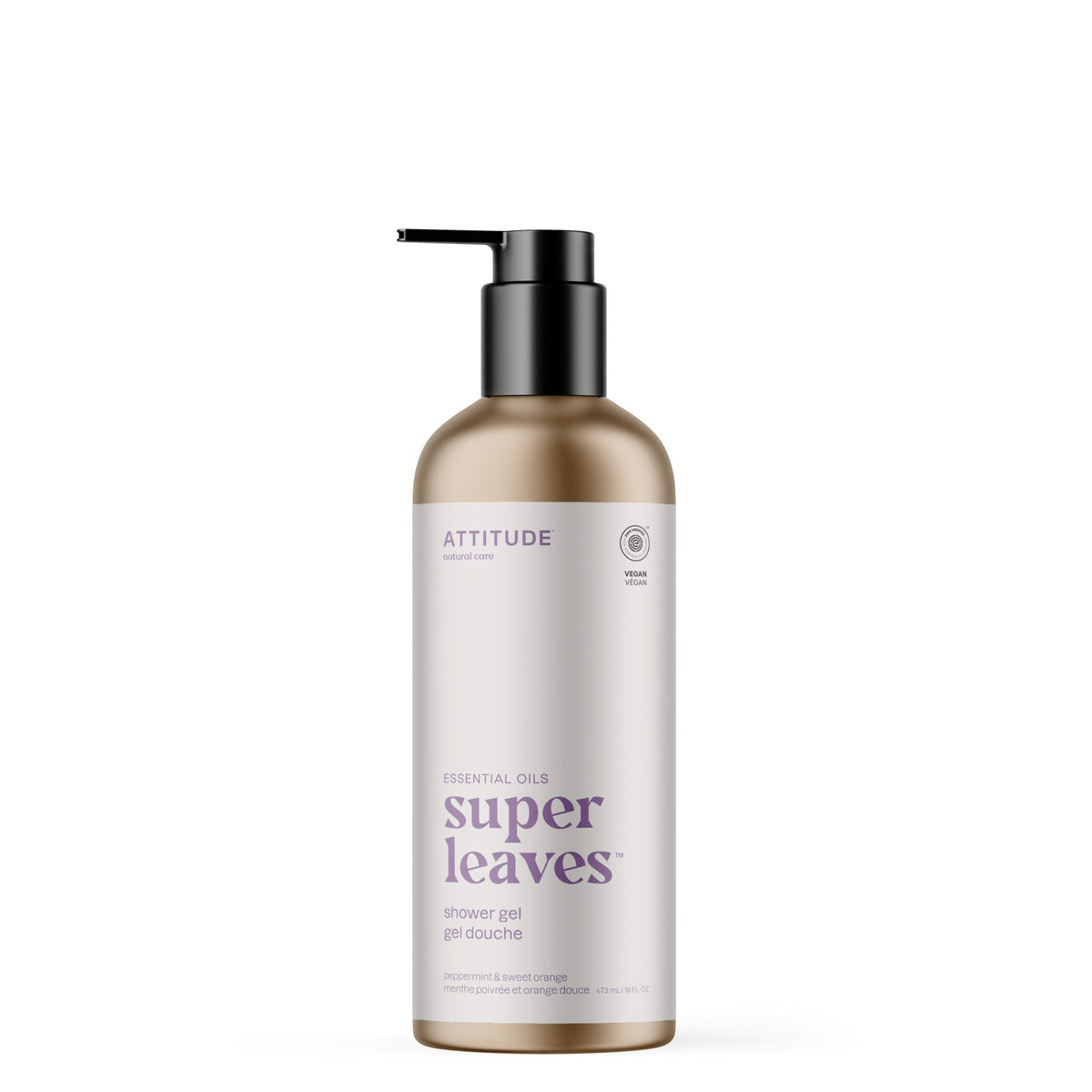 Body Wash - Essential Oils — Peppermint & Sweet Orange / 473 mL