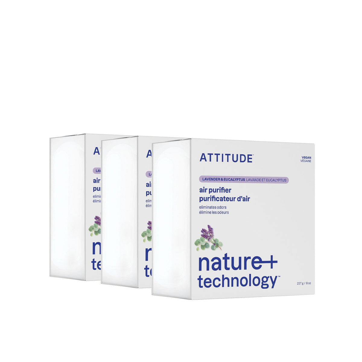 Air Purifier - Pack — Lavender & Eucalyptus / 3 x 227g