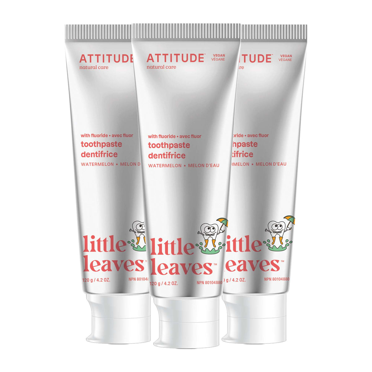 Kids Fluoride Toothpaste — Watermelon / 3 units