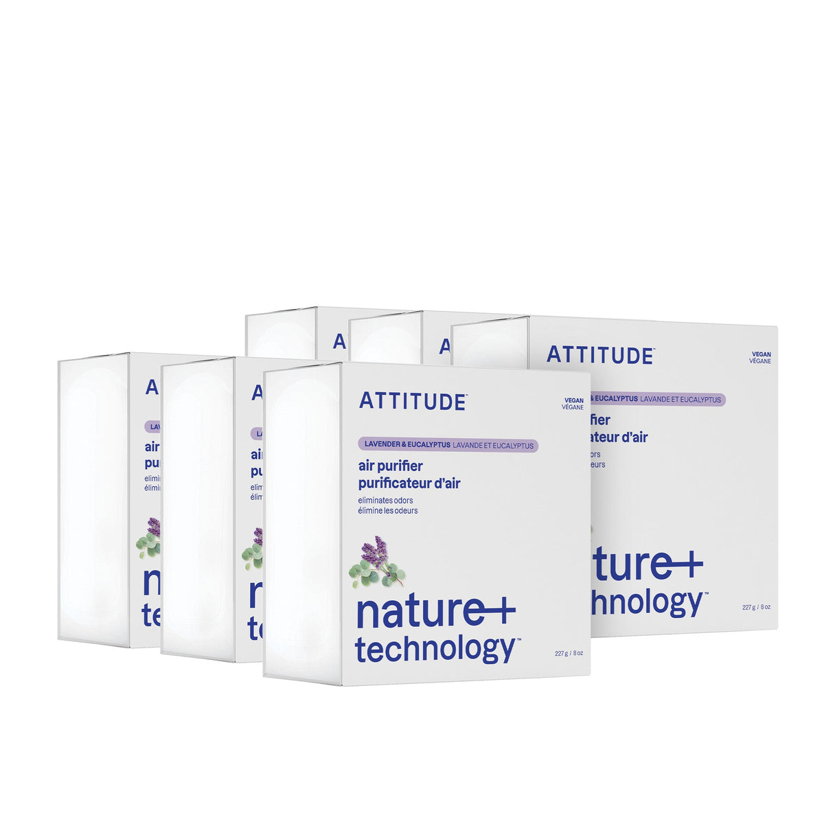 Air Purifier - Pack — Lavender & Eucalyptus / 6 x 227g