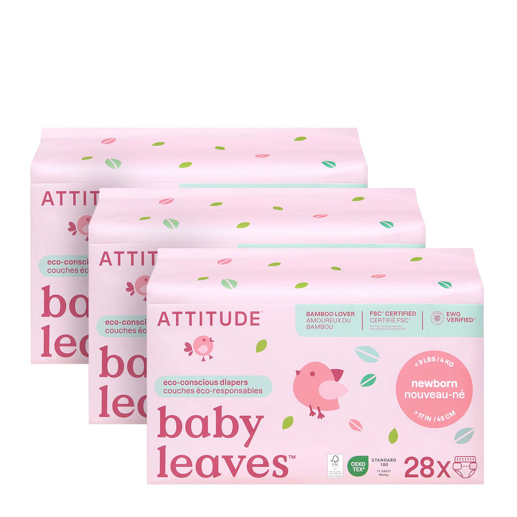 Diapers 3-pack — Newborn (Weight 0-9 lbs) / 3 units